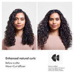 Dyson Curly + Coily Supersonic Nural Hair Dryer Amber Silk/Pink Champagne