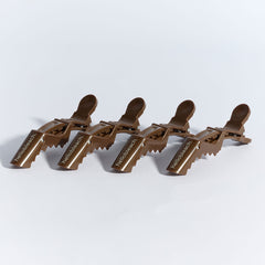 Hello Bleach The Croc Clip Walnut x 4
