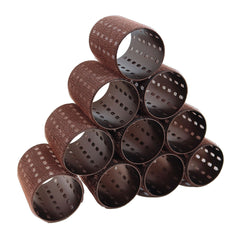 Hello Bleach Walnut XL Thermal Hair Rollers Set x 10