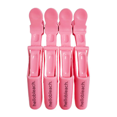 Hello Bleach The Croc Clip Pink Pop x 4