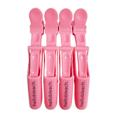 Hello Bleach The Croc Clip Pink Pop x 4