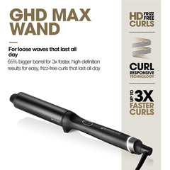 ghd Chronos Curve Max Wand Professional Use