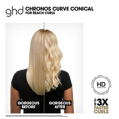 ghd Chronos Curve Conical Wand Professional Use