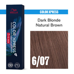 Wella Color Xpress 60ml 6/07 Dark Blonde Natural Brown