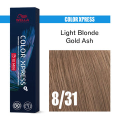 Wella Color Xpress 60ml 8/31 8/31 Light Blonde Gold Ash