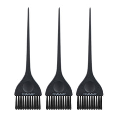 Framar Classic Color Brush Set Matte Black x 3