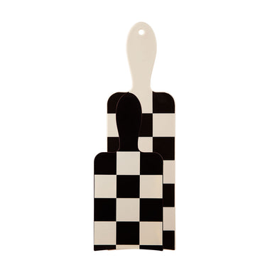 Framar Paddle Pack Checked Out Cream and Black