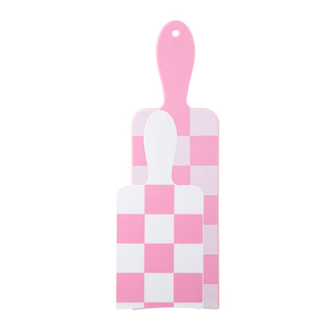 Framar Paddle Pack Checked Out Pink and White