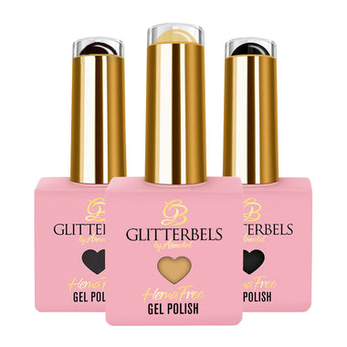 Glitterbels Amber Glass Tortoise Kit 8ml x 3