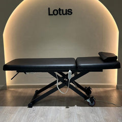 Lotus Aries Motorised Beauty Bed Black