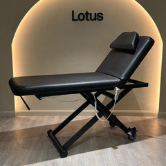 Lotus Aries Motorised Beauty Bed Black
