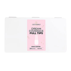 Glitterbels Dream Cover Full Tips Coffin Maxi Box of 600