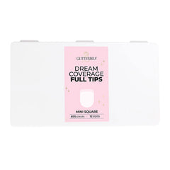 Glitterbels Dream Cover Full Tips Square Mini Box of 600