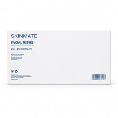 SkinMate Facial Tissues x100 2ply 21x21cm