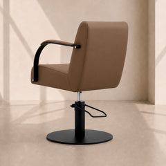 Lotus Milan Coffee Styling Chair Black Base