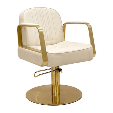 Lotus Tokyo Ivory Styling Chair Gold Base
