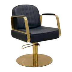 Lotus Tokyo Black Styling Chair Gold Base