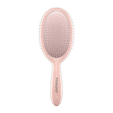 Framar Detangle Brush Glitter Rosé