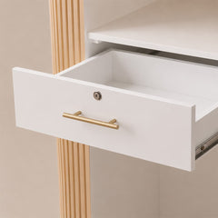 Lotus Aura Oak Reception Desk