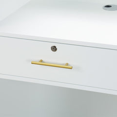 Lotus Aura Oak 1m Reception Desk