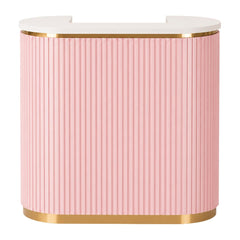 Lotus Aura 1m Pink Reception Desk