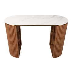 Lotus Aura 1.2m Walnut Nail Desk