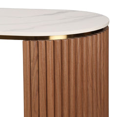 Lotus Aura 1.2m Walnut Nail Desk