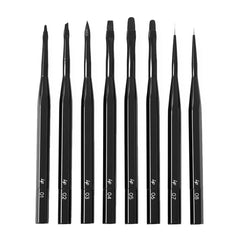 LP Nail Art Brush Collection x 8