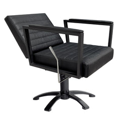 Lotus Oslo Black Backwash Chair 5 Star Black Base