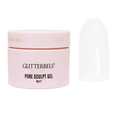 Glitterbels Pure Sculpt Statue White Hard Gel 30g