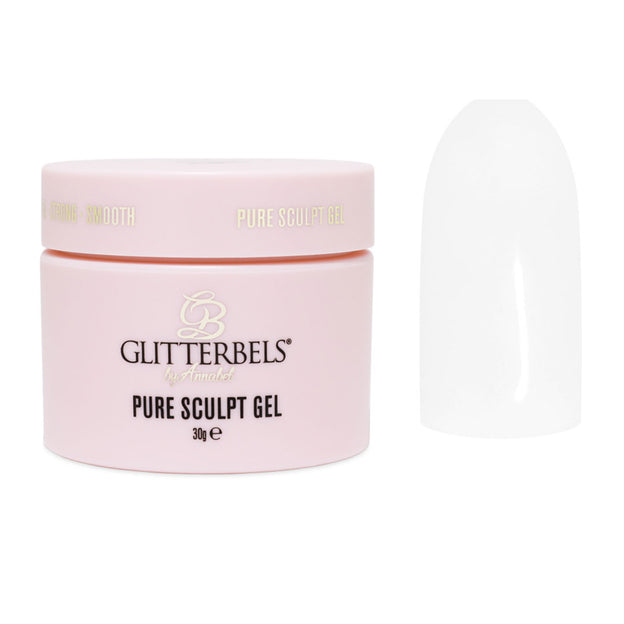 Glitterbels Pure Sculpt Statue White Hard Gel 30g