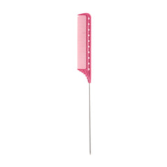 YS Park 122 Extra Long Pin Tail Comb Pink