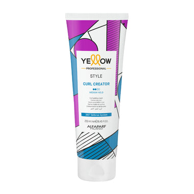 Yellow Professional Style Curl Creator 250ml