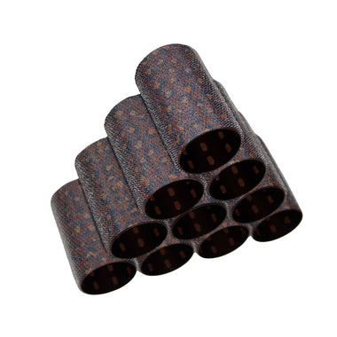 Hello Bleach Leopard Large Thermal Hair Rollers Set x 10