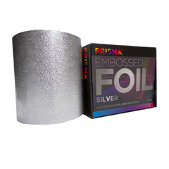 Prisma Embossed Silver Foil 120mm x 100m