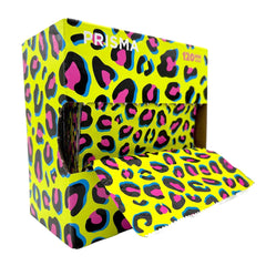 Prisma Pop Up Embossed Lumo Leopard Foil 120mm x 273mm 500 Sheets