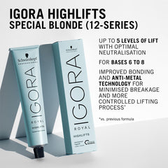 Schwarzkopf Igora Royal Highlifts 60ml 12-91