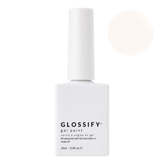 Glossify Milky Top Coat 15ml Hema Free Gel Polish