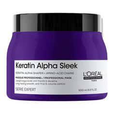 Serie Expert Keratin Alpha Sleek Rinse-Off Mask 500ml by L'Oréal Professionnel