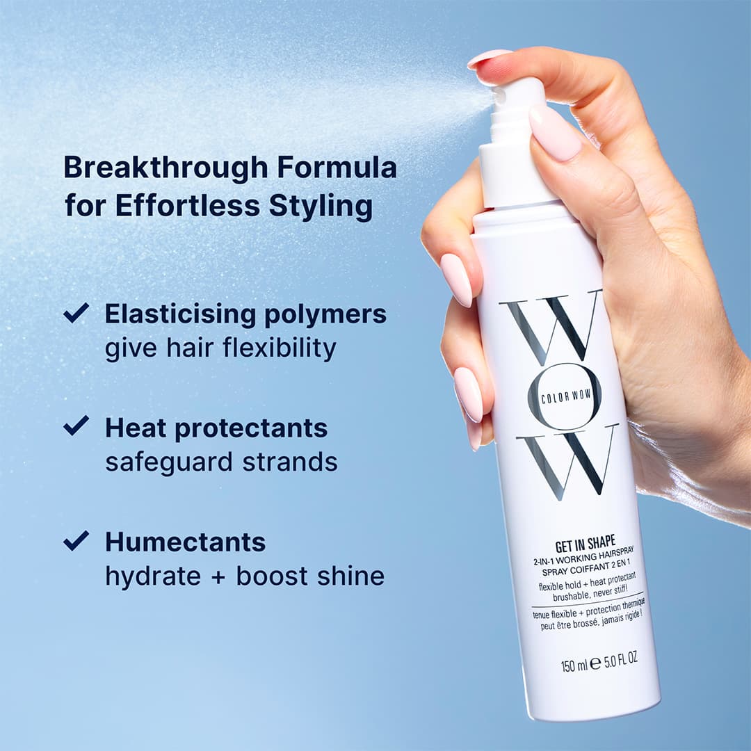 Color Wow Get In Shape 2 In 1 Working Hairspray 150ml – Salons Direct