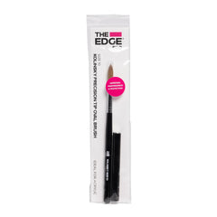 The Edge Kolinsky Precision Oval Size 10 Brush