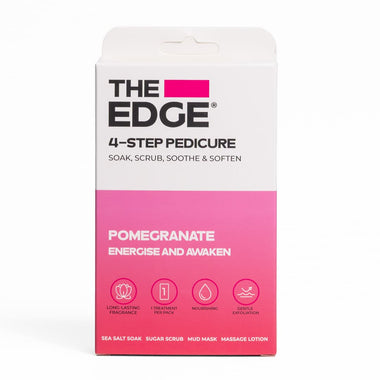 The Edge 4 Step Pedicure Pomegranate