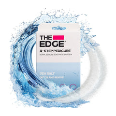 The Edge 4 Step Pedicure Sea Salt Pack of 6