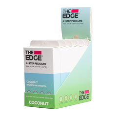 The Edge 4 Step Pedicure Coconut Pack of 6