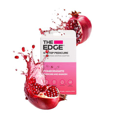 The Edge 4 Step Pedicure Pomegranate Pack of 6