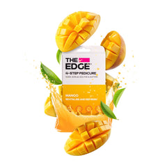 The Edge 4 Step Pedicure Mango Pack of 6