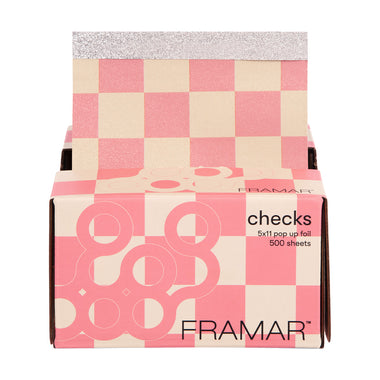Framar Checks Pop Up Foil Sheets x 500 (5 x 11''/28 x 13cm)