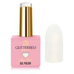 Glitterbels Hema Free Gel Polish 8ml Ivory Pearl