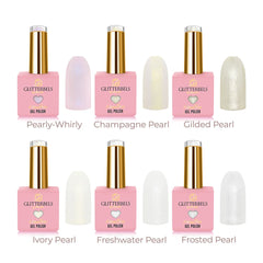 Glitterbels Precious Pearl Hema Free Gel Polish Collection 6 x 8ml