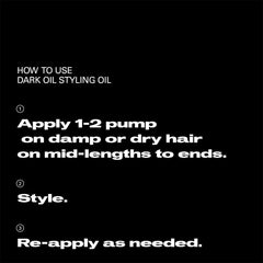 Sebastian Professional Dark Oil Smooth and Shine Styling Oil 30ml